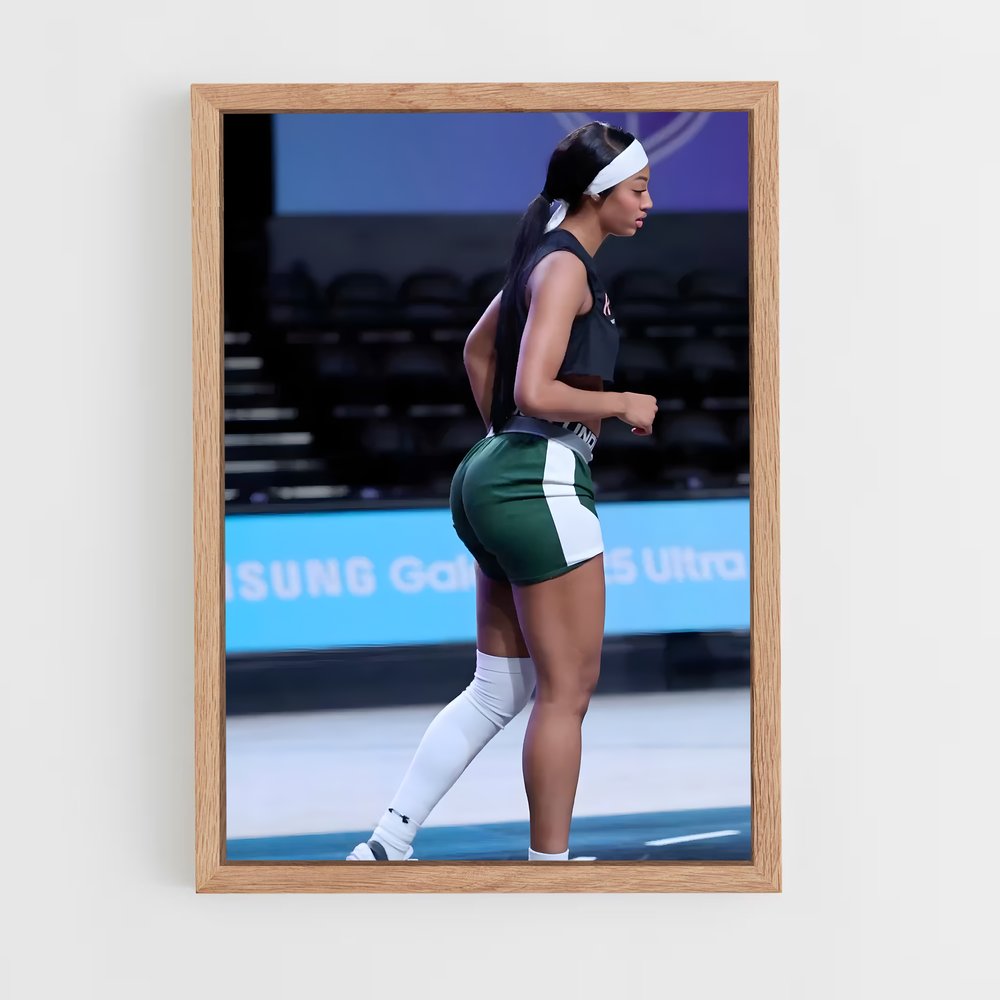 Poster Angel de reese – affiche Basketball (vue 4)